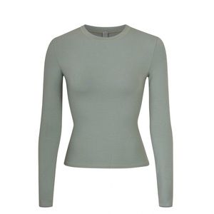 Skims cotton jersey long sleeve Xl